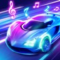 霓虹賽車手節奏賽道游戲